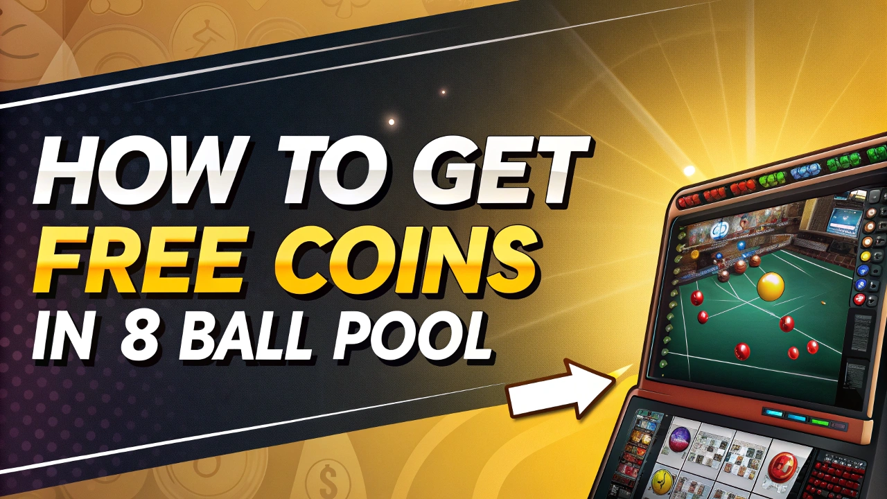 How to Get Free Coins in 8 Ball Pool (100% Working Methods)